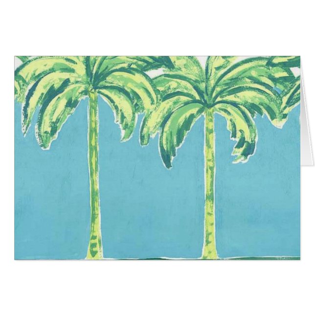 Palmbomen (Voorkant Horizontaal)