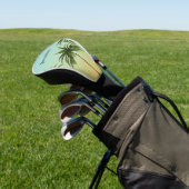 Palmbomen aanpasbaar golfheadcover (Insitu)