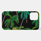 Palmbomen: acryl zomerpatroon. Case-Mate iPhone case (Achterkant (horizontaal))