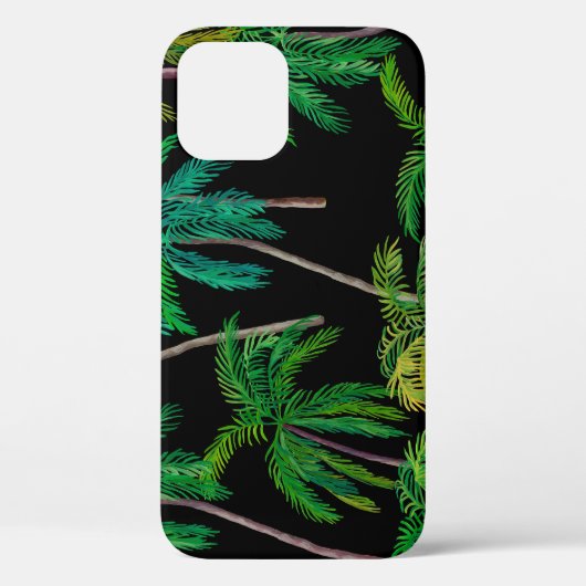 Palmbomen: acryl zomerpatroon. Case-Mate iPhone case (Achterkant)