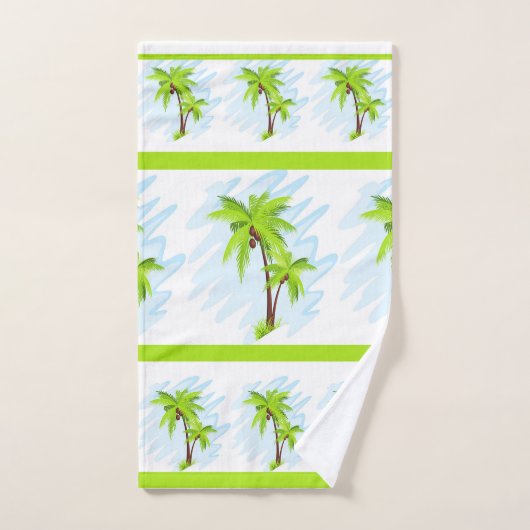 Palmbomen Bad Handdoek (Handdoek)