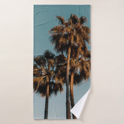 Palmbomen Badhanddoek (Badhanddoek)
