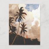 Palmbomen, Bahama's Briefkaart (Voorkant)