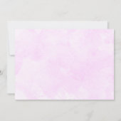 palmbomen Beach Wedding Invitations Kaart (Achterkant)