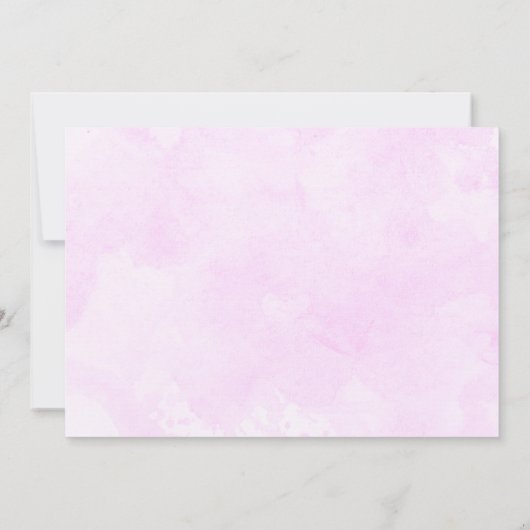  palmbomen Beach Wedding Invitations Kaart (Achterkant)