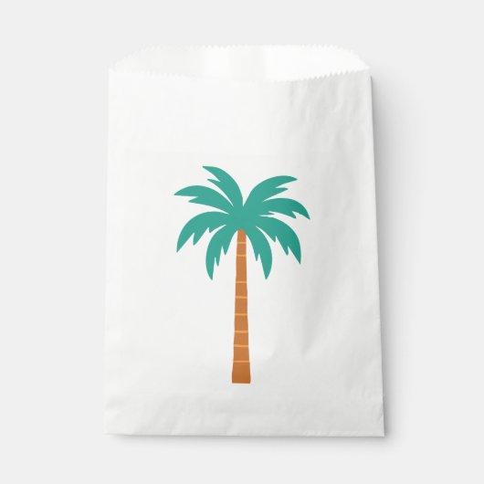 Palmbomen Bedankzakje (Voorkant)