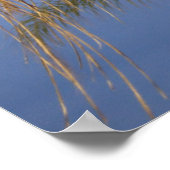 Palmbomen blazen in de zomer van Breeze Poster (Hoek)