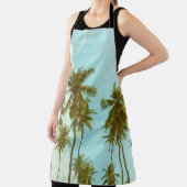 Palmbomen, blikken hemel, naadloos. schort (Insitu)