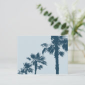  palmbomen briefkaart (Staand voorkant)