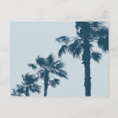  palmbomen briefkaart (Voorkant)