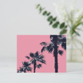  palmbomen briefkaart (Staand voorkant)