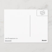 palmbomen briefkaart (Achterkant)