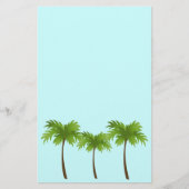 Palmbomen Briefpapier (Voorkant)