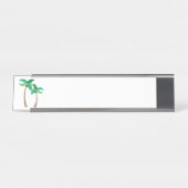 Palmbomen Bureau Naambordje (Voorkant)