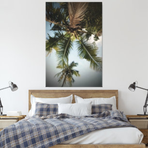 Palmbomen Canvas Afdruk