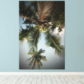 Palmbomen Canvas Afdruk (Insitu (Houten vloer))