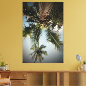 Palmbomen Canvas Afdruk (Insitu (Woonkamer))