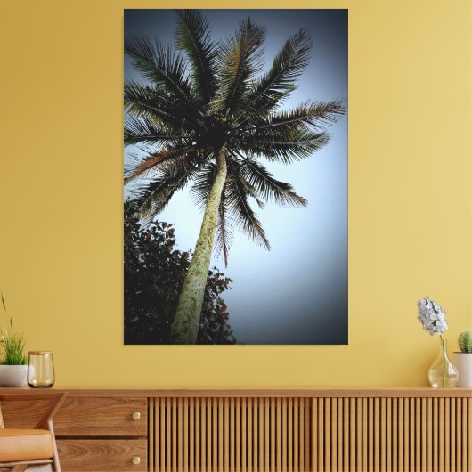 Palmbomen Canvas Afdruk (Insitu (Woonkamer))