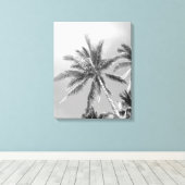 Palmbomen canvas print (Insitu (Houten vloer))