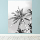 Palmbomen canvas print (Insitu (Houten vloer))