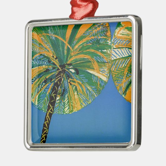  palmbomen Cote d'Azur Ornament (Links)