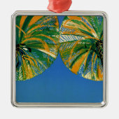  palmbomen Cote d'Azur Ornament (Voorkant)