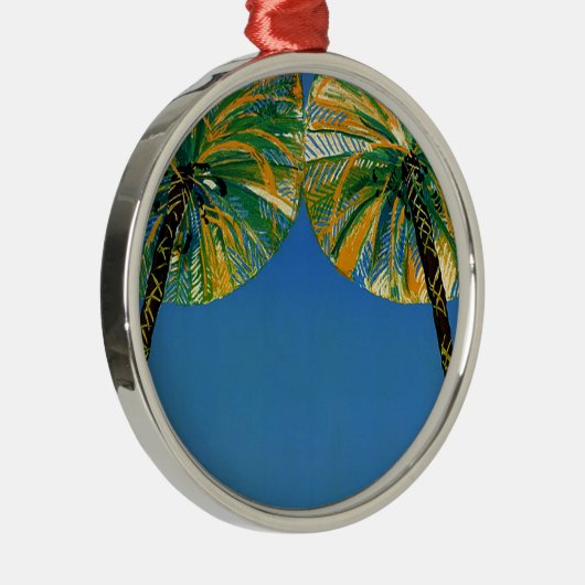 palmbomen Cote d'Azur Ornament (Rechts)