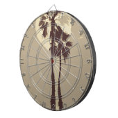 Palmbomen Dartbord (Voorkant Rechts)