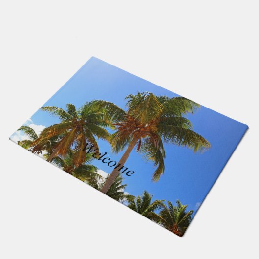 Palmbomen Deurmat (Schuin)