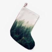 PALMBOMEN DIE ONDER FOG VALLEN KLEINE KERSTSOK (Voorkant (Hangend))