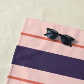 Palmbomen die overeenkomen met familie vakantie st strandlaken (In situ)