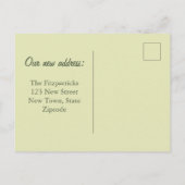  palmbomen die we naar het strand hebben verplaats briefkaart (Achterkant)