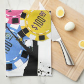 PALMBOMEN EN KEUPEN THEEDOEK (Quarter Fold)