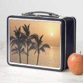 Palmbomen en Romantische zonnebank (In situ)