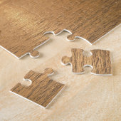 Palmbomen en Romantische zonnebank Legpuzzel (Zijkant)