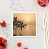 Palmbomen en Romantische zonnebank Servet (Insitu)