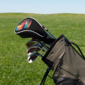 Palmbomen en strand golfheadcover (Insitu)