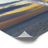 Palmbomen en zonsondergang, Plantation Island Reso Poster (Hoek)