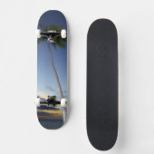 Palmbomen en zonsondergang, Plantation Island Reso Skateboard (Voorkant)