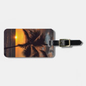 Palmbomen en Zonsondergangen op het Bagagelabel va (Voorkant horizontaal)