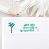 Palmbomen Etiket (Insitu)