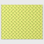 Palmbomen: felle  illustratie. cadeaupapier (Vlak)