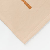 Palmbomen Fleece Deken (Hoek)