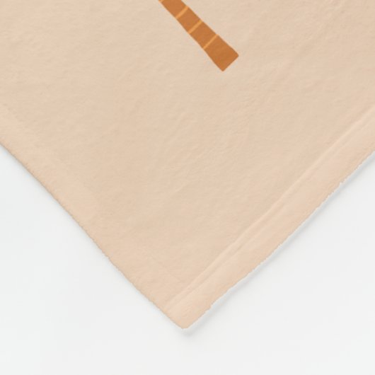 Palmbomen Fleece Deken (Hoek)