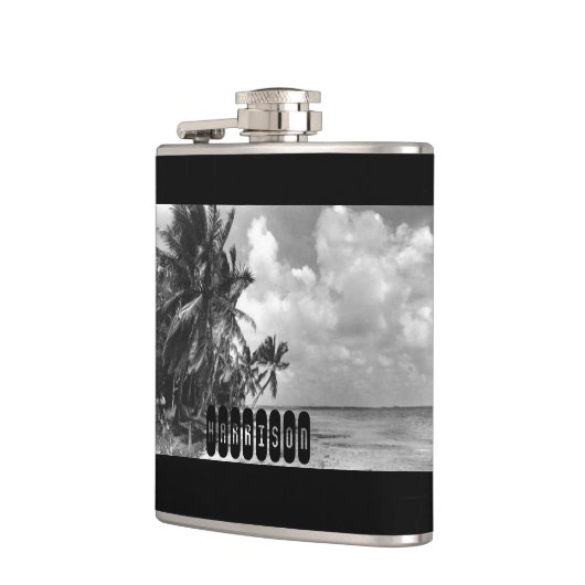  palmbomen gepersonaliseerd heupfles (Links)