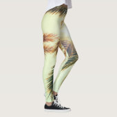 Palmbomen, getinte lucht. leggings (Rechts)