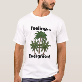 Palmbomen Gevoel Groene Tropische Grappig T-shirt