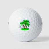 Palmbomen Golfballen (Voorkant)