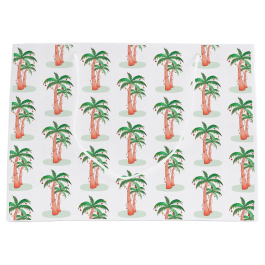 Palmbomen Groot Cadeauzakje (Voorkant)