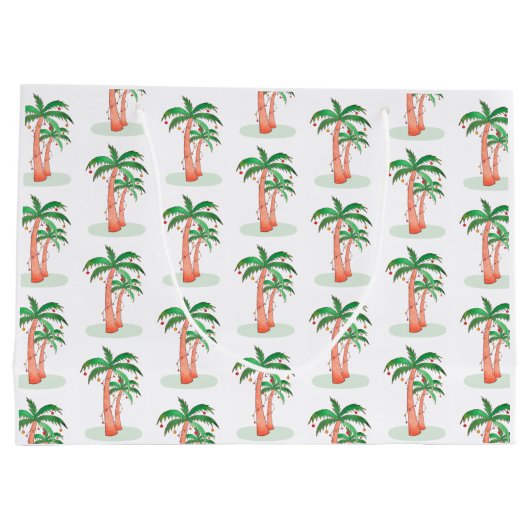 Palmbomen Groot Cadeauzakje (Achterkant)
